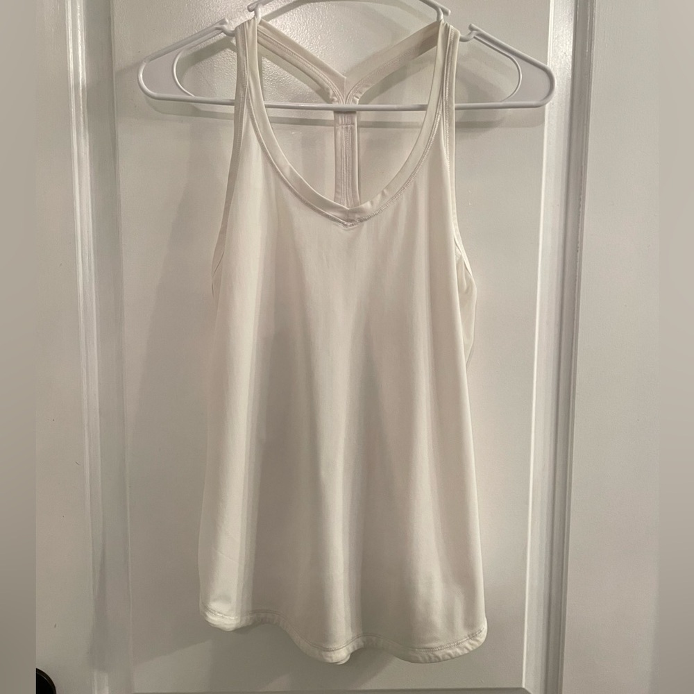 Lululemon Fast Lane Singlet White